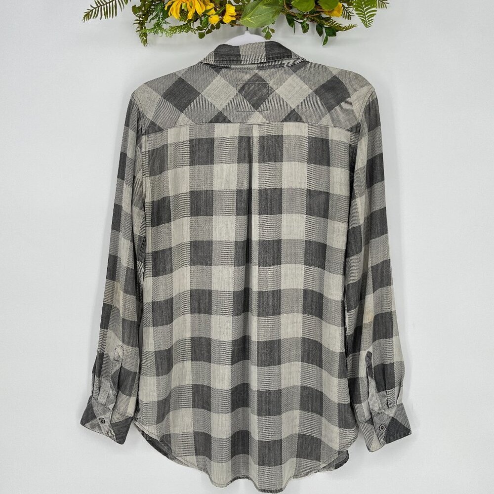 Rails Flannel Button Down Shirt Size Large Plaid … - image 2